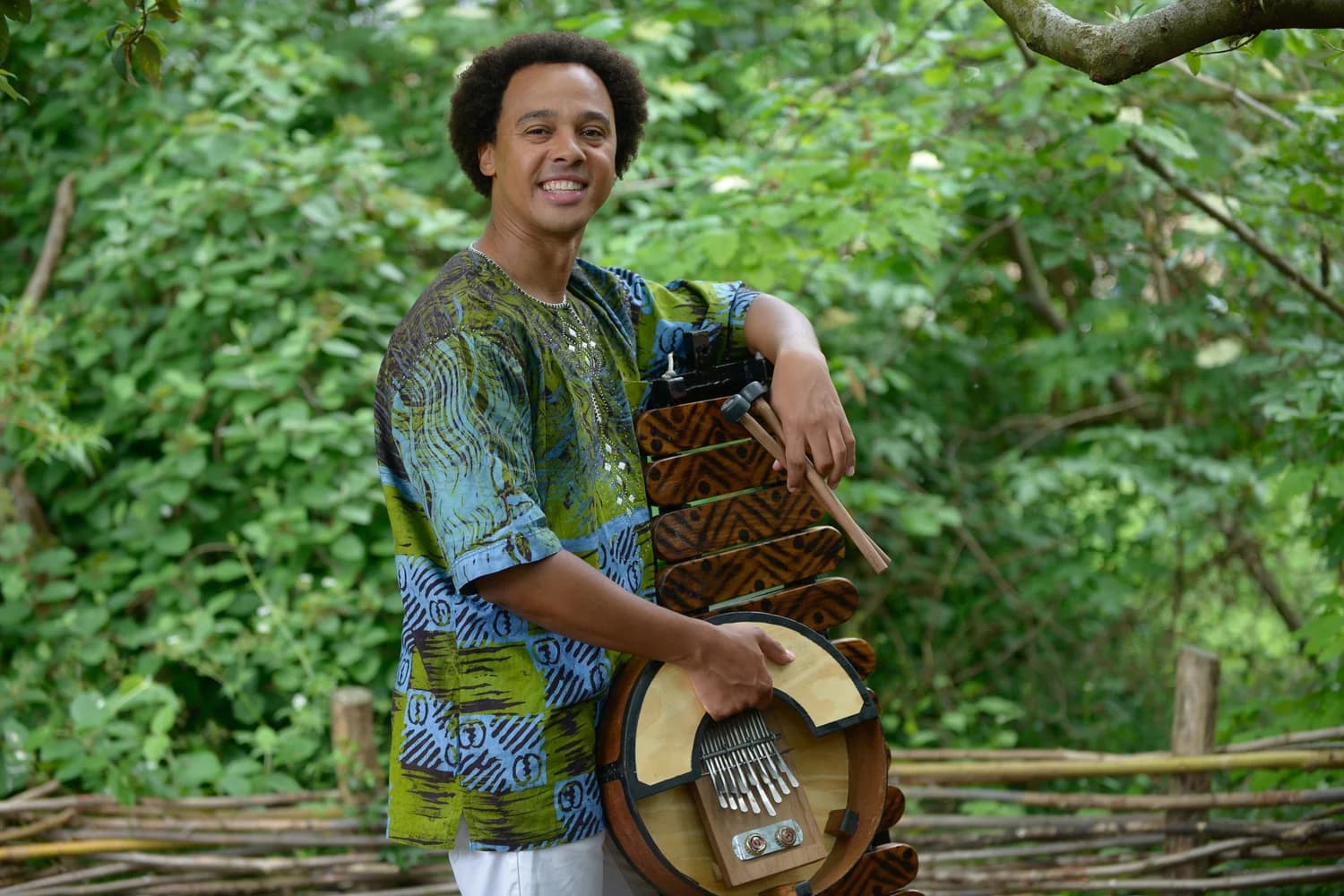 Marimba performance in Zimbabwe