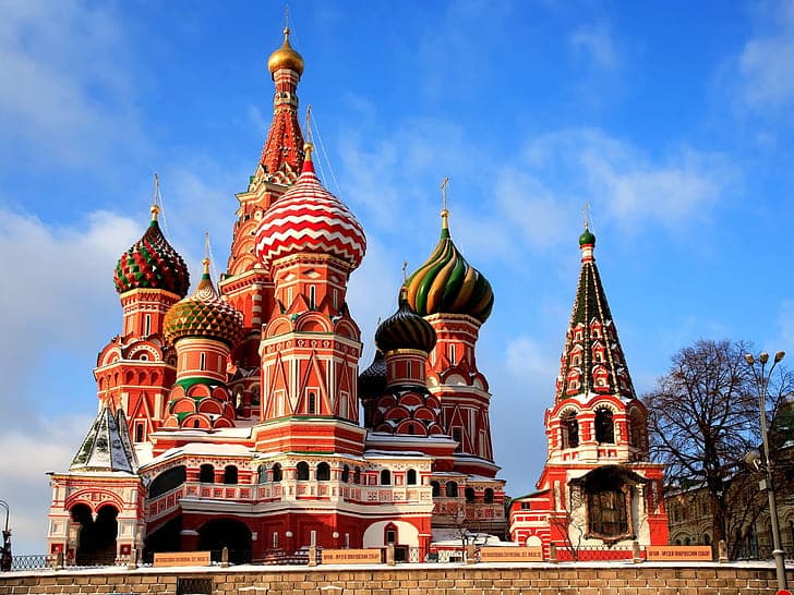 Saint Basil's Cathedral, Moscow, Russia