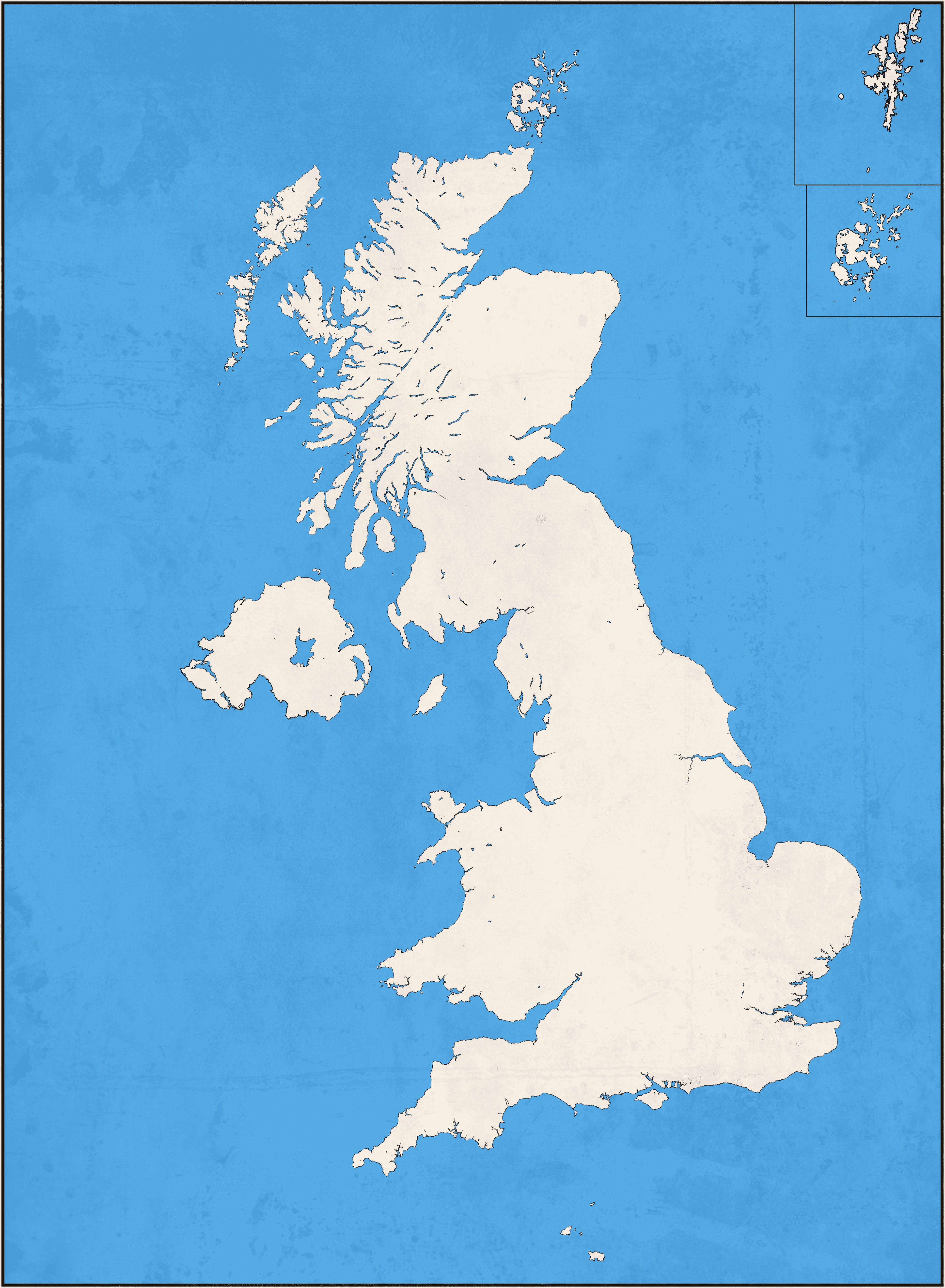 Map of the United Kingdom